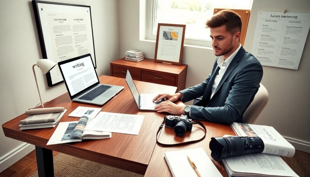 writing luxuryinteriorsorg