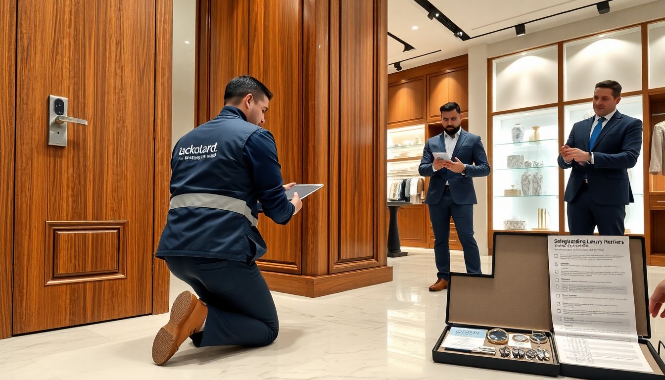 safeguarding luxury interiors business locksmith solutions