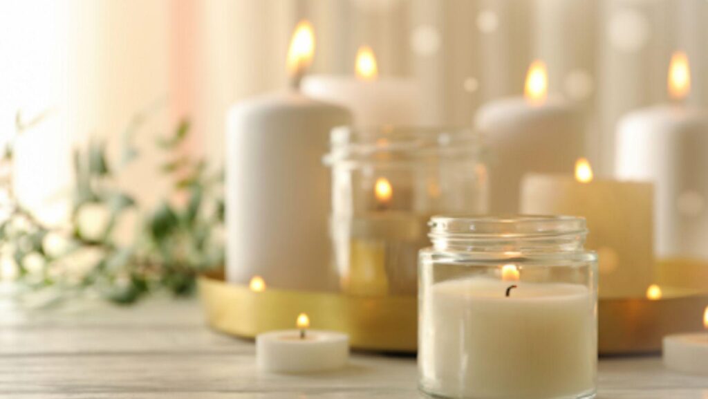 Jars of Scented Candles