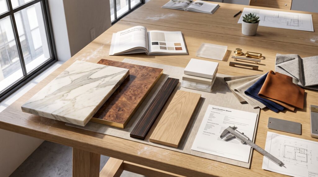 Materials and Finishes Featured on LuxuryInteriors.org