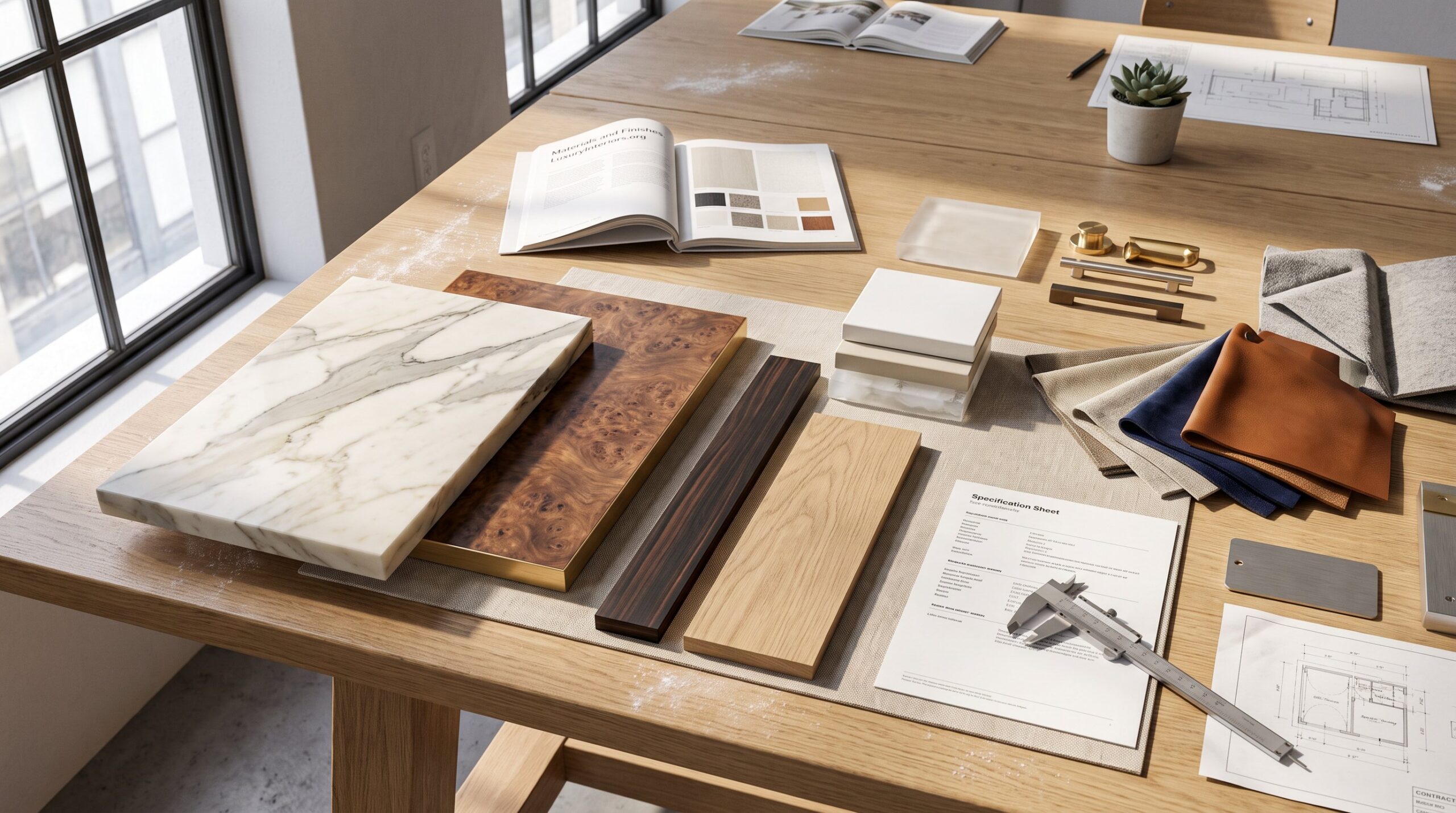 Materials and Finishes Featured on LuxuryInteriors.org